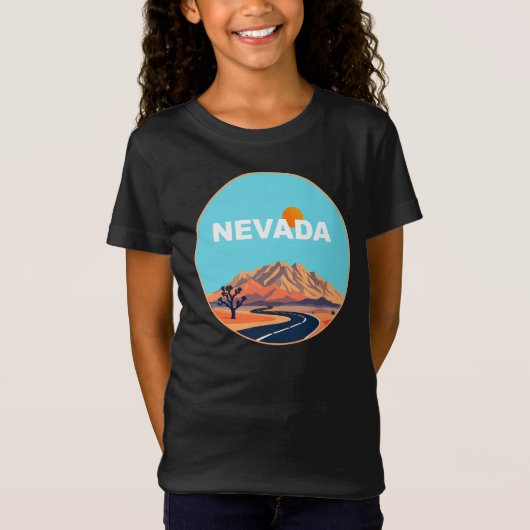 T-Shirt Nevada États-Unis d'Amérique (Devant)