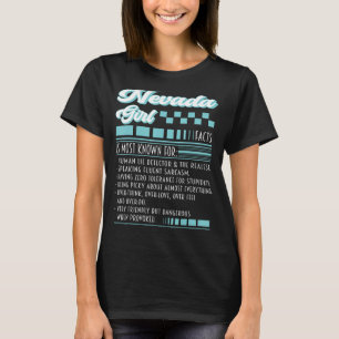 T-shirt Nevada Girl habiller homme Lie Détecteur de la nut