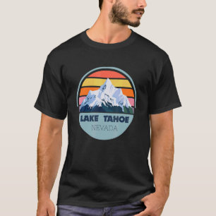 T-shirt Nevada Lake Tahoe California Ski Mountains Camping