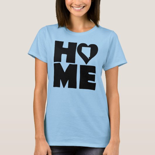 T-Shirt Nevada Maison Heart State Tees (Devant)
