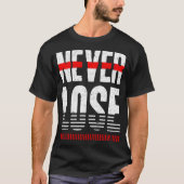 T-shirt Never (Devant)