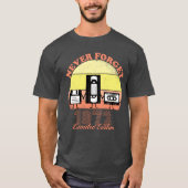 T-shirt Never Forget 1972 Birthday Limited Edition Vin (Devant)