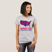 T-shirt Never Forget 911 20th Anniversary Patriot Day 2021 (Devant entier)