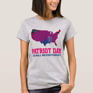 T-shirt Never Forget 911 20th Anniversary Patriot Day 2021