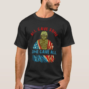 T-shirt Never Forget All a donné Certains ont donné tous U
