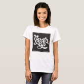 T-shirt Never give (Devant entier)