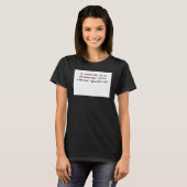 T-shirt Never Give up (Devant entier)