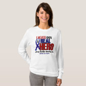 T-shirt Never Knew A Hero 2 Brother (Support Our Troops) (Devant entier)
