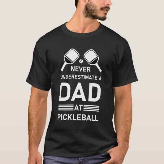 T-shirt Never underestimate (Devant)