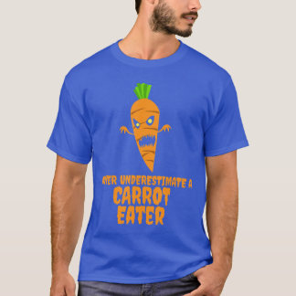 T-shirt Never Underestimate a Carrot eater Scary Carrot Ho