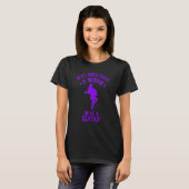 T-shirt Never Underestimate A Woman With a Guitar Funny Qu (Devant entier)