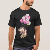 T-shirt Neverake Camping Advice From Me Funny Flamingo vin (Devant)