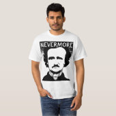 T-shirt Nevermore Edgar Allan Poe (Devant entier)