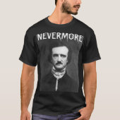 T-shirt Nevermore Edgar Allan Poe (Devant)