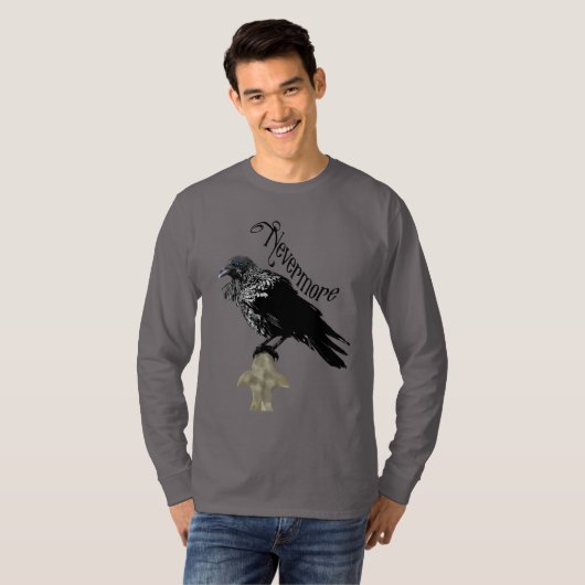 T-shirt Nevermore Raven (Devant entier)