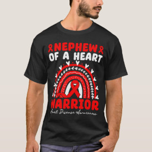 T-shirt Neveu d'un guerrier du cœur Maladie cardiaque Boho