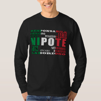 T-shirt Neveux et petits-fils italiens : Qualités