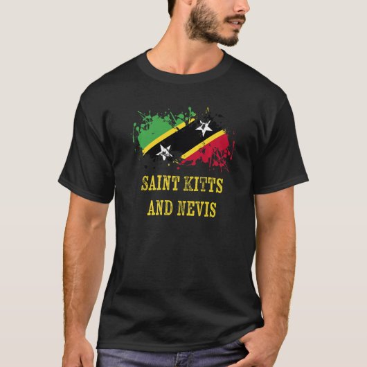 T-shirt Nevian enthusiasts for Saint Kitts and Nevis   (Devant)