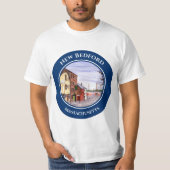 T-shirt New Bedford Massachusetts Nouvelle-Angleterre (Devant)