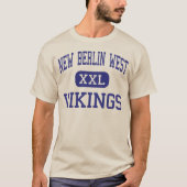 T-shirt New Berlin West - Vikings - High - New Berlin (Devant)