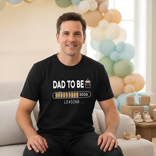 T-shirt New Dad Est. 2026 Shirt: Father-To-Be 