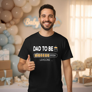T-shirt New Dad Est. 2026 Shirt: Father-To-Be 