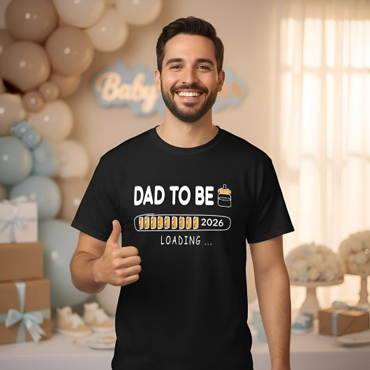T-shirt New Dad Est. 2026 Shirt: Father-To-Be 