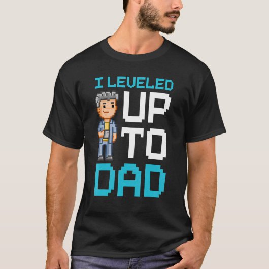 T-shirt New Dad First Time Father Video Gamer (Devant)