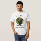 T-shirt New DogDad Christmas photo (Devant entier)