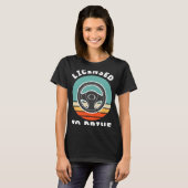 T-shirt New Driver Driver's Permit Celebration Teen Driver (Devant entier)