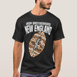 T-SHIRT NEW ENGLAND IRON BROTHERHOOD - NEW ENGLAND FOOTBAL