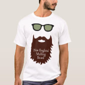 T-shirt New England Mulling Beard (Devant)