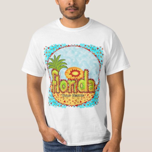 T-shirt New Florida Sun (Devant)