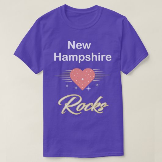 T-shirt New Hampshire (Design devant)