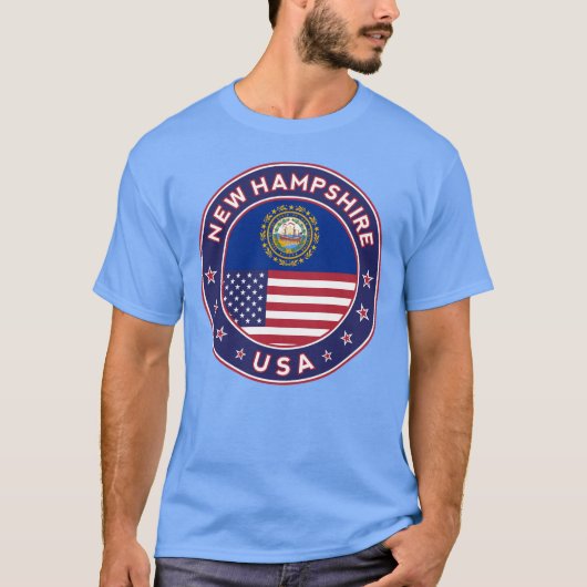 T-shirt New Hampshire (Devant)