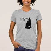 T-shirt New Hampshire Né et élevé Tee d'État (Devant)