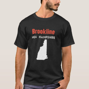 T-shirt New Hampshire USA State America Travel Broline