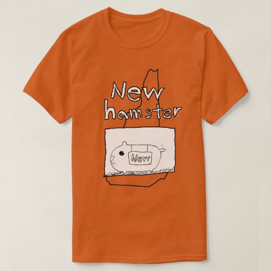 T-shirt New Hamster (New Hampshire) (Design devant)