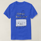 T-shirt New Hamster (New Hampshire) (Design devant)