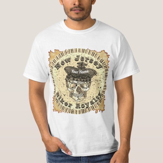 T-shirt New Jersey Biker (Devant)
