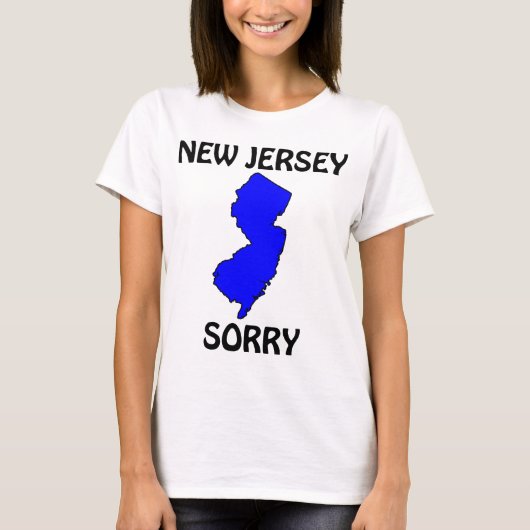 T-shirt New Jersey - Désolé (Devant)