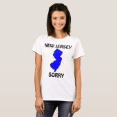 T-shirt New Jersey - Désolé (Devant entier)