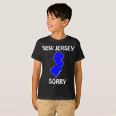 T-shirt New Jersey - Désolé (Devant entier)