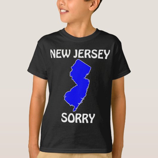 T-shirt New Jersey - Désolé (Devant)