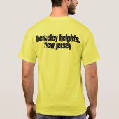 T-shirt New Jersey : Garden state (Dos)