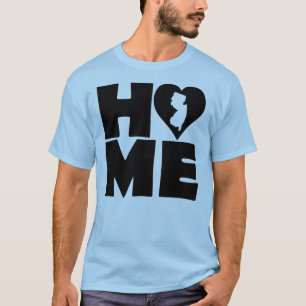 T-shirt New Jersey Home Heart State Tee - shirts