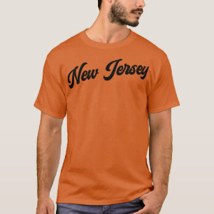 T-shirt New Jersey Retro New Jersey Devils tee pour Ice Ho