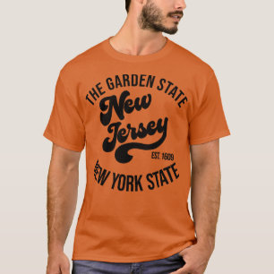 T-shirt New Jersey The Garden State New York State