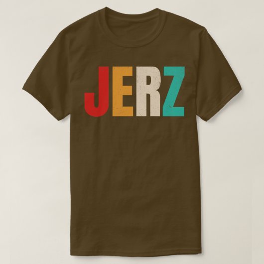 T-shirt New Jerz Vintage (Design devant)