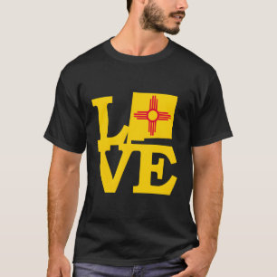 T-shirt New Mexico State Zia Love Nm